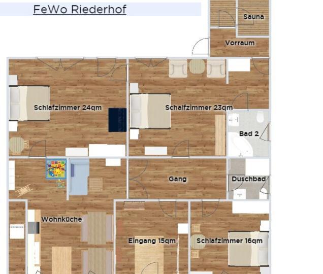 Apartmán Riederhof Flintsbach Exteriér fotografie